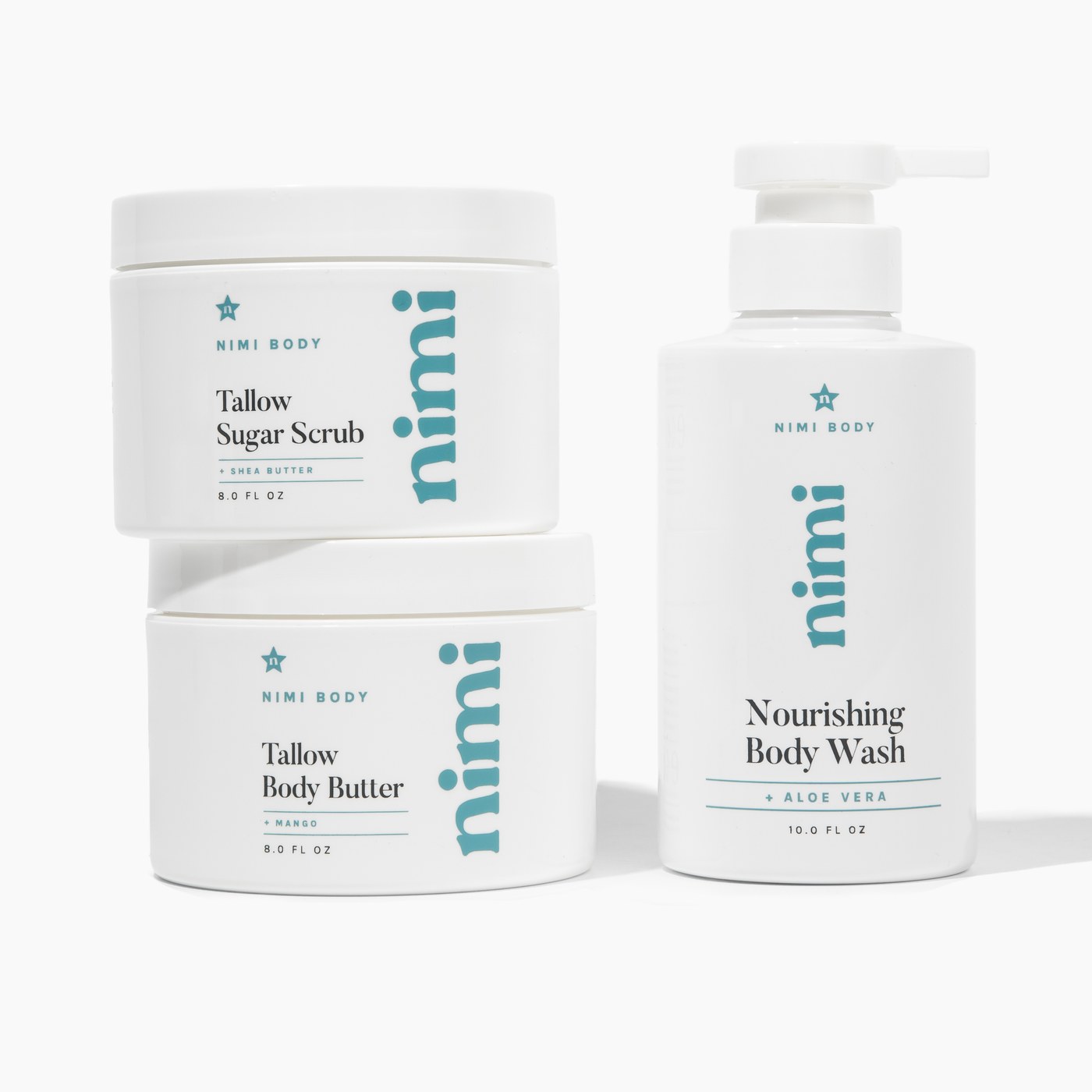 The Heartland Body Bundle: Nourishing Body Wash, Tallow Sugar Scrub, and Tallow Body Butter